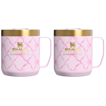 Stanley 1913 x LoveShackFancy Holiday Everyday Camp Mug Set | 12 OZ