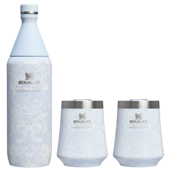 Stanley 1913 x LoveShackFancy Holiday Reserve All Day Wine Set | 34 OZ | 11 OZ